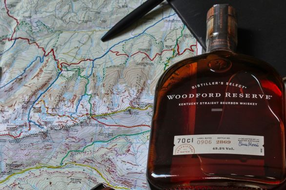 Debunking the whiskey vs whisky debate with Woodford Reserve and a map